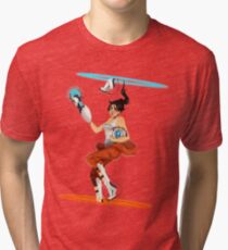 Portal 2 fanart Tri-blend T-Shirt