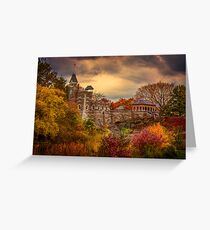 Autumn At Belvedere Castle Greeting Card
