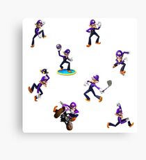 Girls, hit your WALUIGI Canvas Print