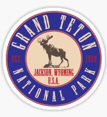 Grand Teton National Park Sticker