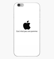 Ceci n'est pas une pomme iPhone Case