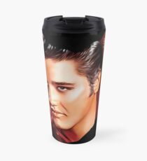 Elvis Presley Heart Black. Travel Mug