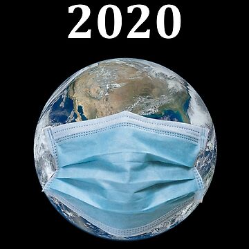 Artwork thumbnail, Year 2020 Pandemic World Mask by richtatejr