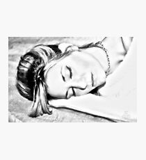 "Sketching Nina" Photographic Print