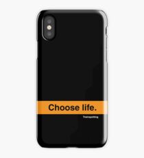 Choose Life iPhone Case