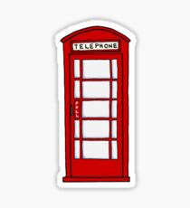 Telephone Booth Sticker