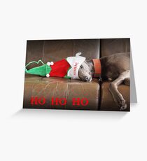 Ho Ho Ho Greeting Card