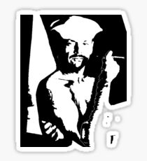 Jack Nicholson painting Sticker