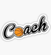 Basketball Coach Sticker