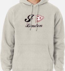 I Love Pizza London Pullover Hoodie