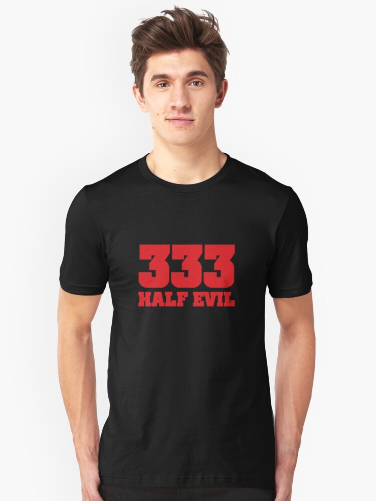 Alternate view of 333 Half Evil Slim Fit T-Shirt
