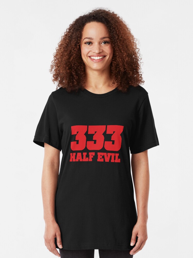 Alternate view of 333 Half Evil Slim Fit T-Shirt
