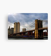 Lienzo Across the Brooklyn Bridge