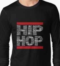 Hip Hop in Black Long Sleeve T-Shirt
