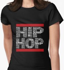Hip Hop in Black Women's Fitted T-Shirt