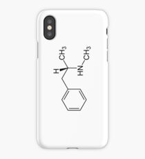 breaking bad Methamphetamine molecule A iPhone Case/Skin