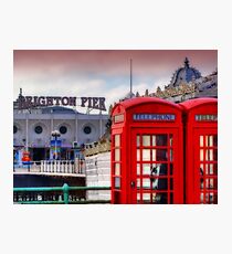 Phone Home - Brighton - Orton Photographic Print