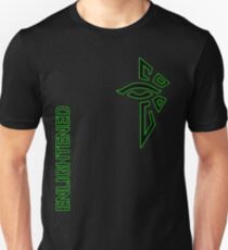 Ingress Enlightened with text Unisex T-Shirt