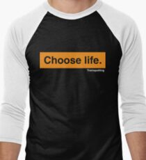 Choose Life Men's Baseball ¾ T-Shirt