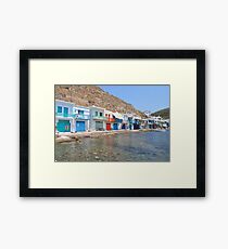 Klima Milos Island Framed Print