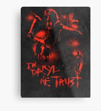 In Daryl We Trust Metal Print