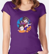 Phoenix and Maya Women's Fitted Scoop T-Shirt