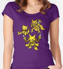 Abra, Kadabra and Alakazam Women's Fitted Scoop T-Shirt