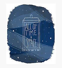 All Of Time and Space Photographic Print