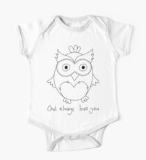 Nostalgic Love - Owl One Piece - Short Sleeve