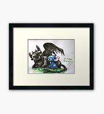 A Unique Friendship Framed Print