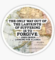 The Labyrinth of Suffering Sticker