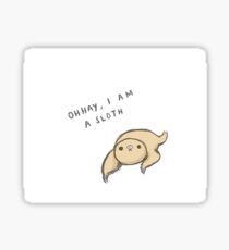 Sloth tumblr Sticker