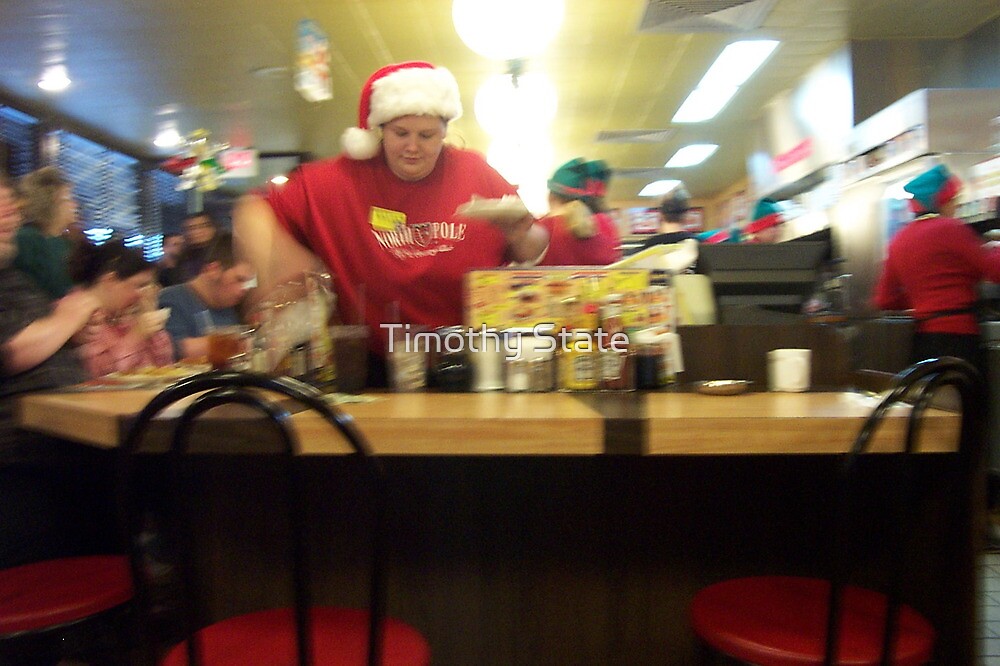 &quot;Waffle House Christmas&quot; by Timothy State | Redbubble