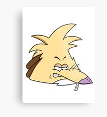 Angry Beaver Bird Norbert Metal Print