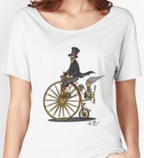 STEAMPUNK PENNY FARTHING BICYCLE Women's Relaxed Fit T-Shirt