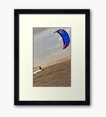 Kite Surfing - 1405 Framed Print