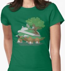 Cutout Torterra Women's Fitted T-Shirt