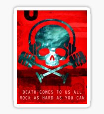 ROCK HARD Sticker