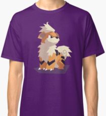 Cutout Growlithe Classic T-Shirt