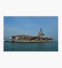 US Aircraft Carrier Photographic Print