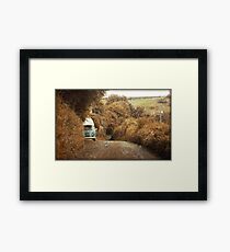Don't Be Shy Framed Print