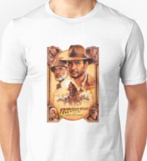 Indiana Jones and The Last Crusade Movie Poster Unisex T-Shirt