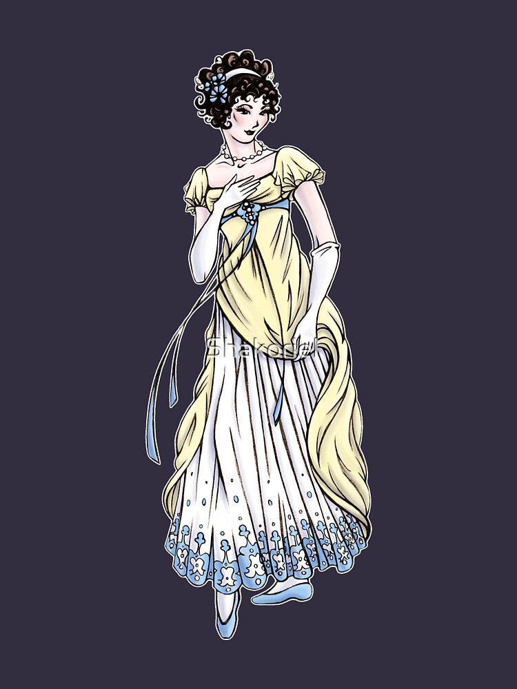 Lady Cecilia Fifield - Regency Fashion Illustration by Shakoriel