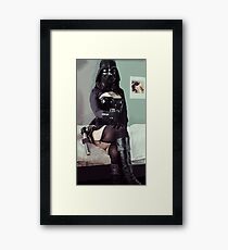 Darth Lady Framed Print