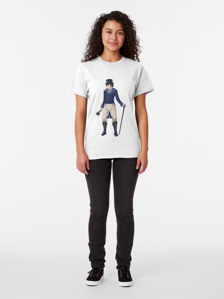 Alternate view of Sir Aubrey Granthorpe - Regency Fashion Illustration Classic T-Shirt