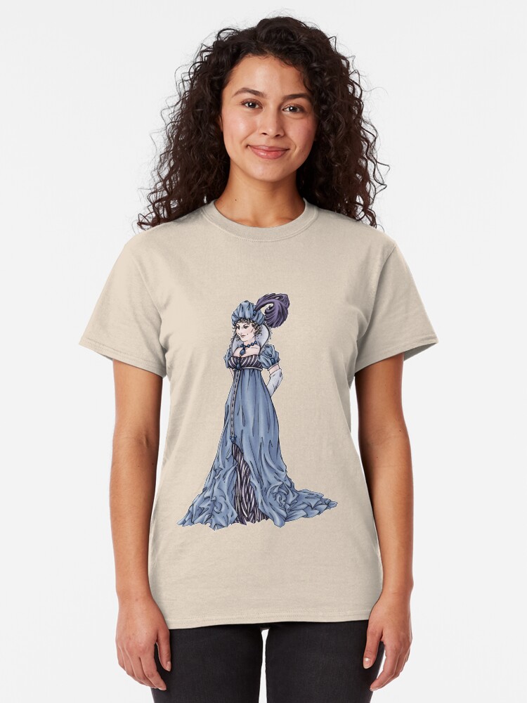 Alternate view of The Dowager Marchioness of Lavington - Regency Fashion Illustration Classic T-Shirt