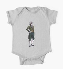 The Earl of Mooresholm - Regency Fashion Illustration One Piece - Short Sleeve