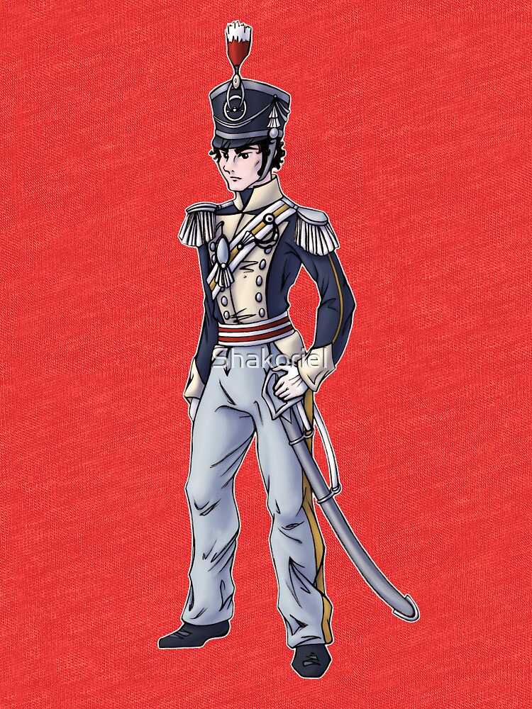 Captain Benjamin Shedfield - Regency Fashion Illustration by Shakoriel