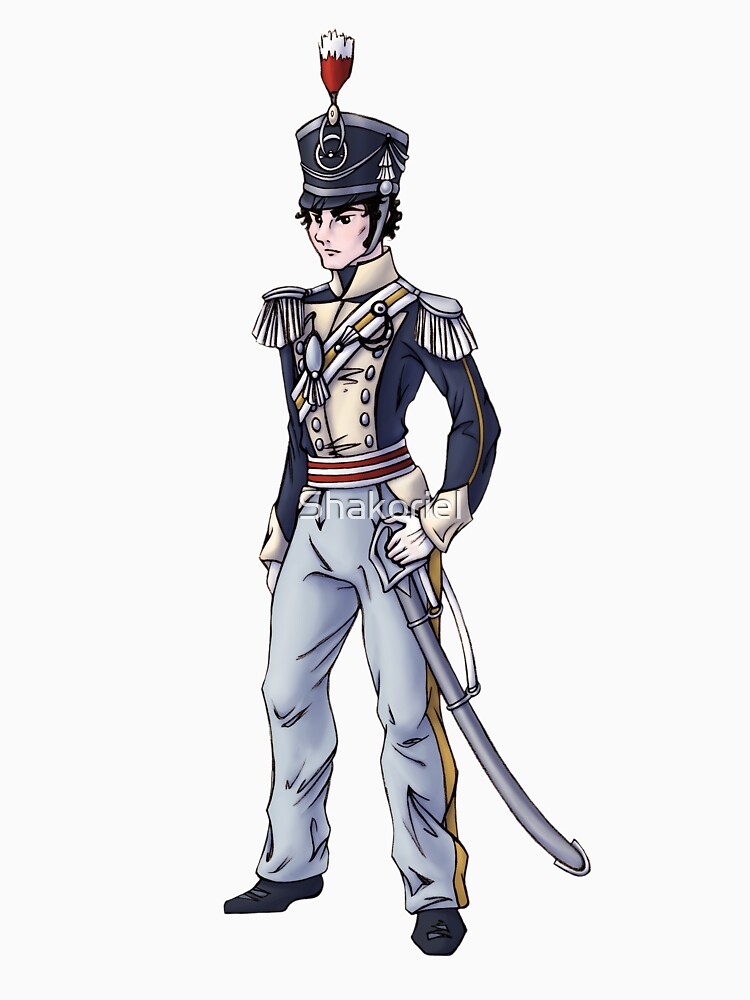 Captain Benjamin Shedfield - Regency Fashion Illustration by Shakoriel