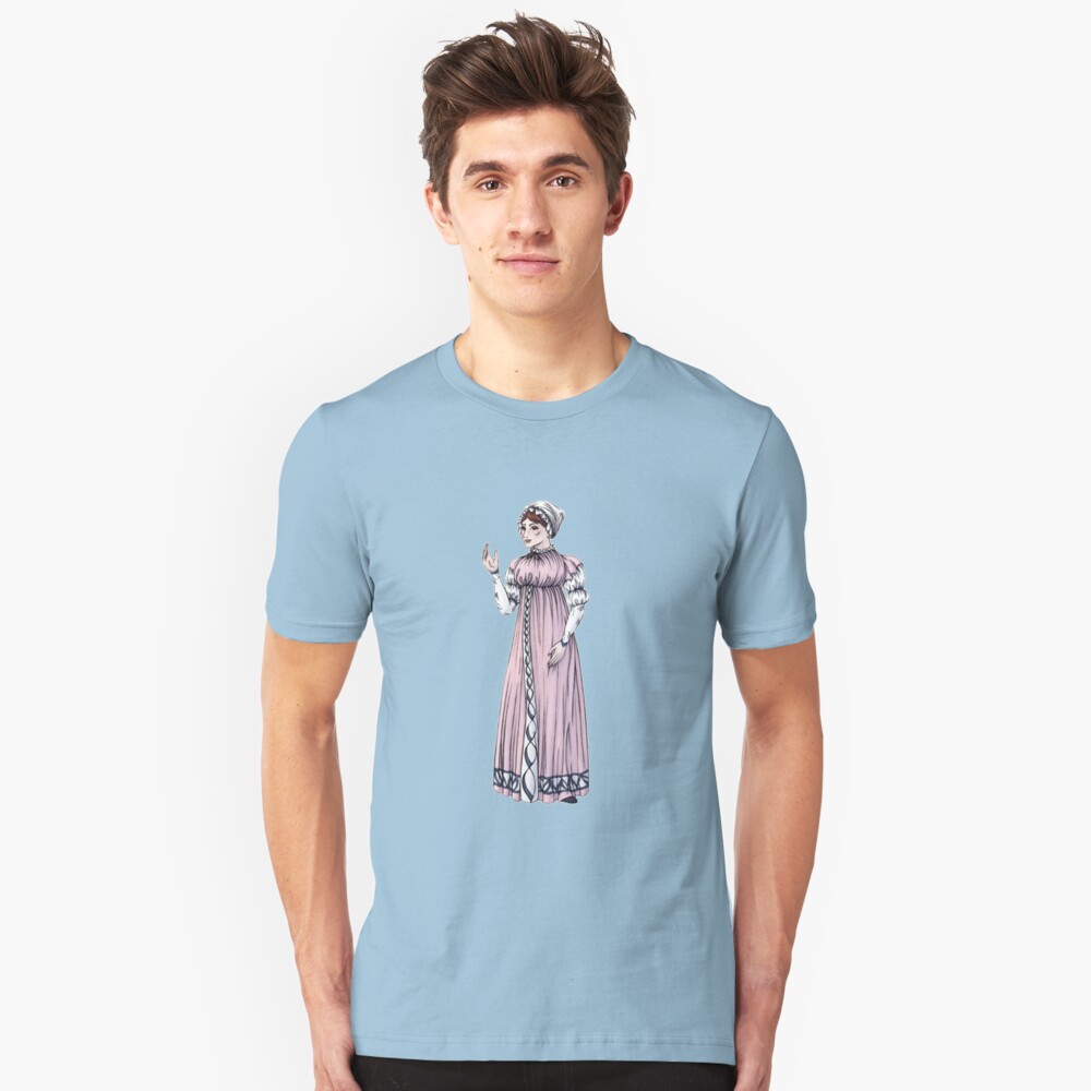 Lady Tabitha Newick - Regency Fashion Illustration Slim Fit T-Shirt